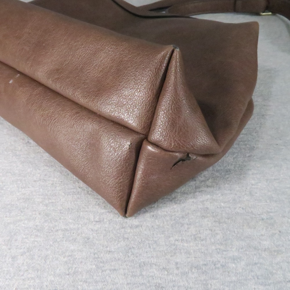 Joy Susan Vegan Leather Crossbody Bag Brown Mustard Yellow Clutch Pouch Lot of 2 - Picture 11 of 16